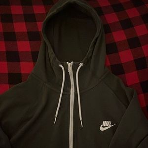 Nike track suit joggers + zip up set